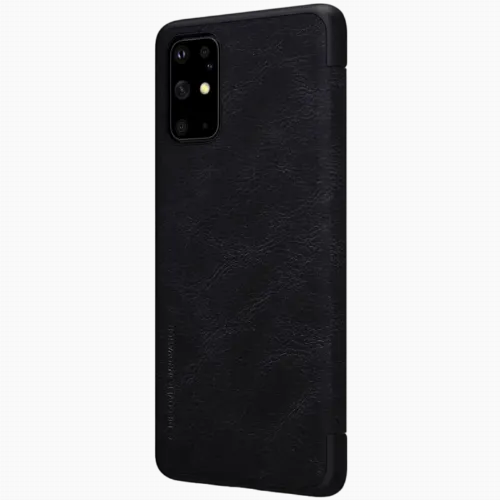 Чехол книжка Nillkin Galaxy S20+ - Qin LC, Чёрный