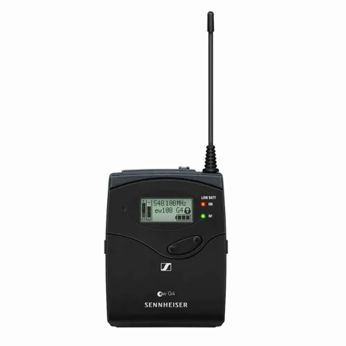 Микрофон для живого исполнения Sennheiser EW 122P G4-E, Беспроводной, Чёрный