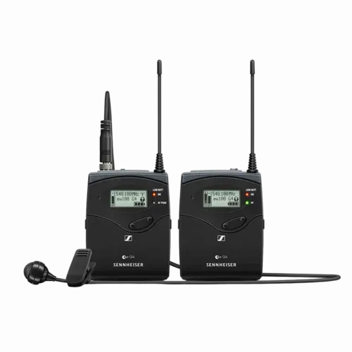 Микрофон для живого исполнения Sennheiser EW 122P G4-E, Беспроводной, Чёрный