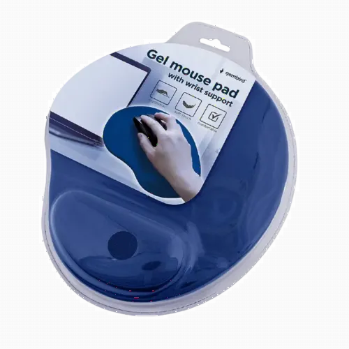 Mouse Pad Gembird MP-GEL-B, 240mm x 220mm, Albastru
