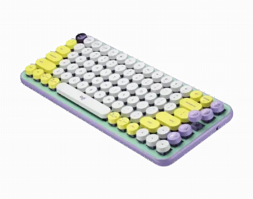 Tastatură Logitech POP Keys, Fără fir, Mentă