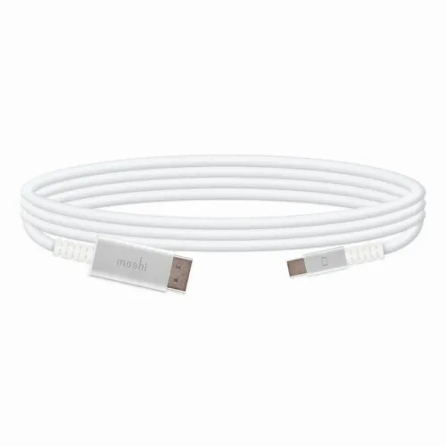 Cablu Video Moshi Mini DisplayPort to DisplayPort Cable, 1,5m, Alb