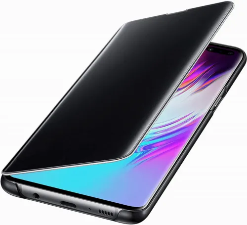 Чехол книжка Samsung Clear view Cover for Galaxy S10E, Чёрный