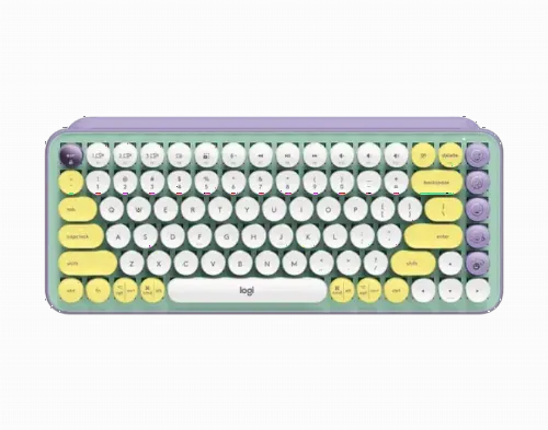 Tastatură Logitech POP Keys, Fără fir, Mentă