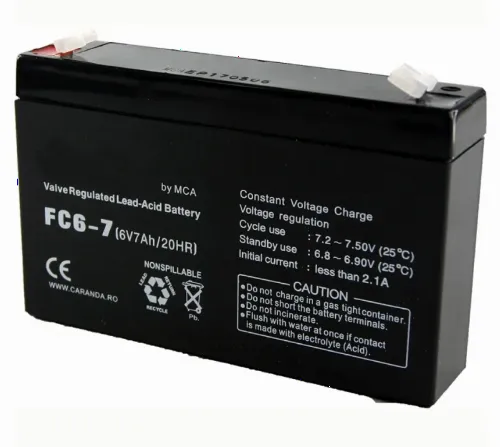 Acumulator UPS Ultra Power GP, 6V, 7Ah