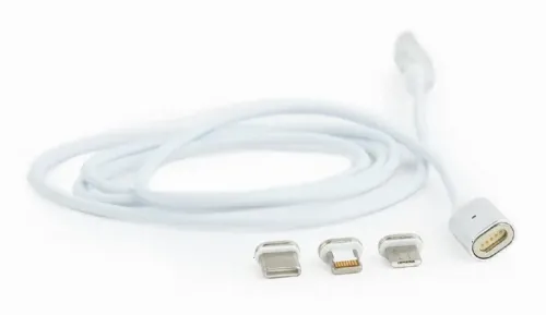 Adaptor pentru cablu USB Cablexpert CC-USB2-AMLM31-1M, /USB Type-C Alb