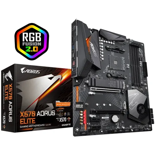 Placă de bază Gigabyte X570 AORUS ELITE, AM4, AMD X570, ATX