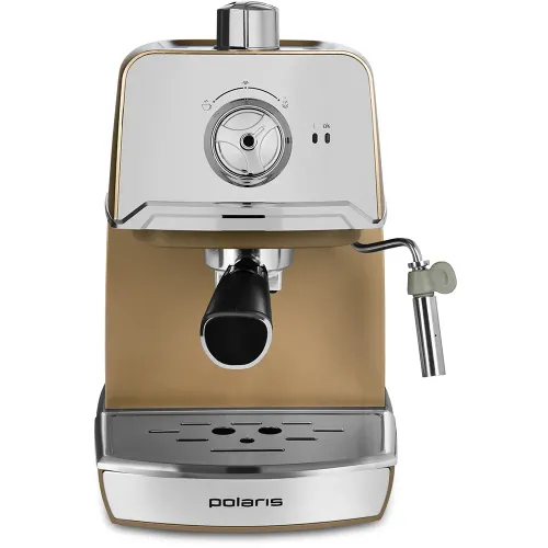 Espressor manual Polaris PCM1529E, 800W, Bej