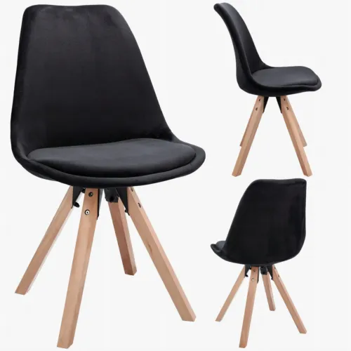 Scaun JUMI SAIDA (negru)
