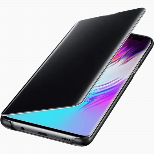 Чехол книжка Samsung Clear view Cover for Galaxy S10E, Чёрный