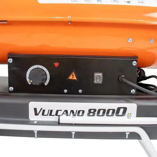 Tun de aer cald cu ardere indirecta Vulcano 8000