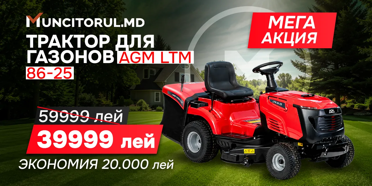 Tractor de tuns  iarba AGM LTM  86-25