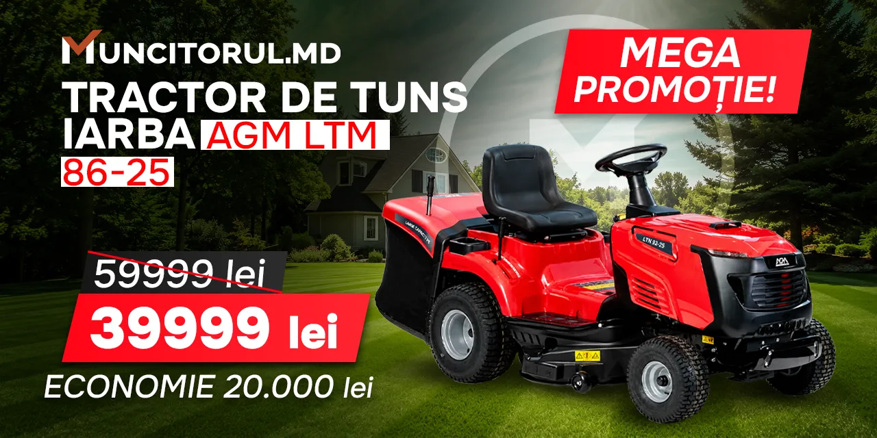 Tractor de tuns  iarba AGM LTM  86-25
